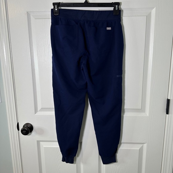 FIGS Zamora Jogger Technical Collection Navy Blue Scrub Pants Women's S/P - Picture 2 of 8